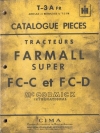 piéces détachées
type : Farmall   SUPER  FCC - Farmall   FCD